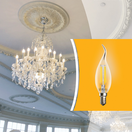 لامپ 4 وات فیلامنتی