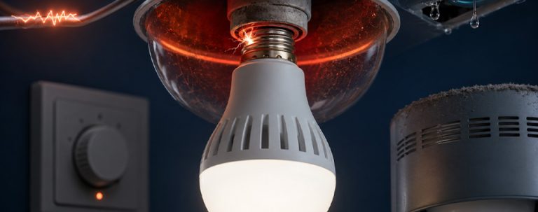 ۷ اشتباه پنهان که عمر لامپ LED را کوتاه می‌کند
