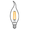 لامپ‌های دکوراتیو LED با ترکیب طراحی زیبا، مصرف انرژی پایین و طول عمر بالا، انتخابی ایده‌آل برای ایجاد فضایی گرم و چشم‌نواز هستند 